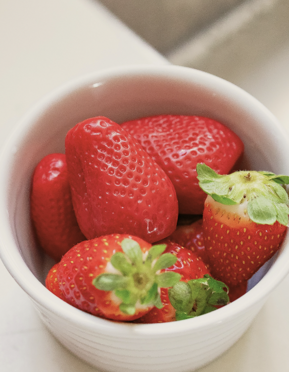 Morangos frescos